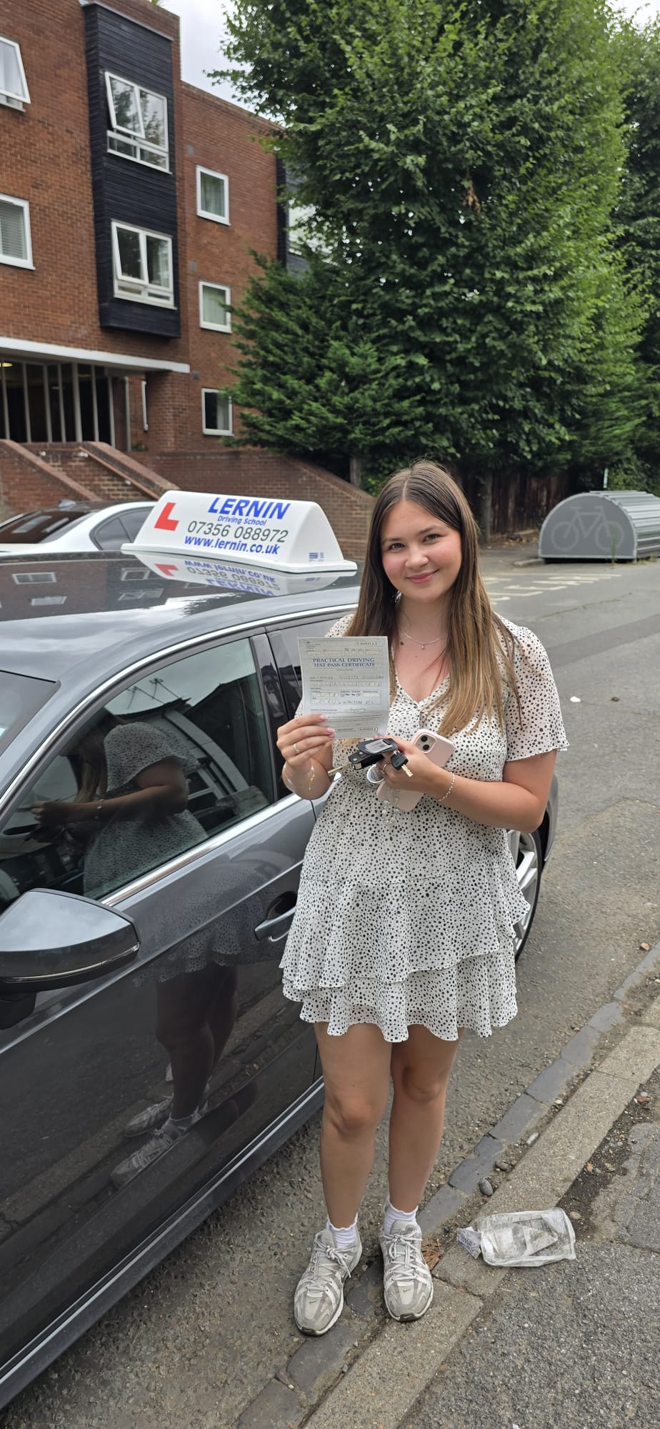 A first time driving test pass in wanstead
