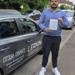 Pupil from Woodford after driving lessons, passed driving test successfully